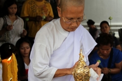 Goud plakken Bangkok met kinderen