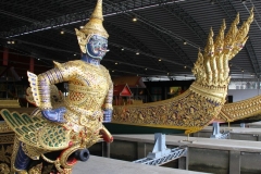 Koninklijke boten museum Bangkok met kinderen