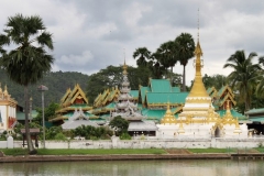 Mae Hong Son Thailand met kinderen