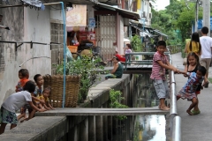 Straatjes Thonburi Bangkok