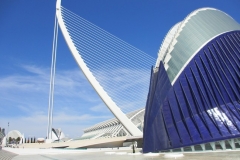 Calatrava Valencia met kinderen