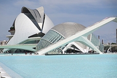 Calatrava pracht Valencia met kinderen