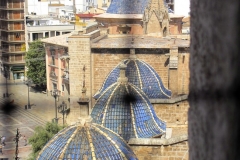 Kathedraal Valencia met kinderen