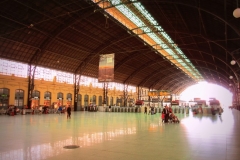 Station Valencia met kinderen