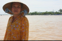 Vietnam Mekong delta vrouw