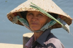 Vietnam alleen aan het werk