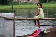 Vietnam behendige stuurvrouw