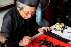Vietnam kaligrafie