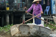 Vietnam verkoopster Mekong delta