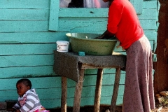 Aan het werk Zuid Afrika met kinderen
