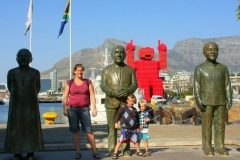 Kaapstad waterfront Zuid Afrika met kinderen
