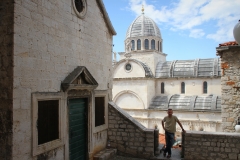 Sibenik Zuid Kroatië met kinderen