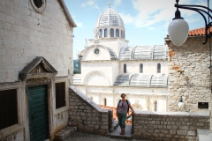 Sibenik Zuid Kroatië met kinderen