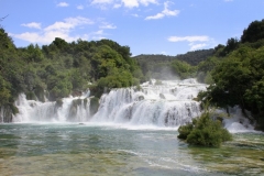 Krka Zuid Kroatië met kinderen