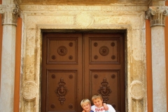 Poseren Zadar Zuid Kroatië met kinderen