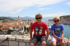 Trogir Zuid Kroatië met kinderen