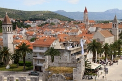 Trogir uitzicht Zuid Kroatië met kinderen