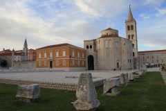 Zadar plein Zuid Kroatië met kinderen
