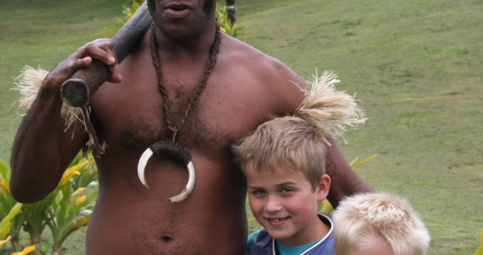 Fiji met kinderen reisfoto's