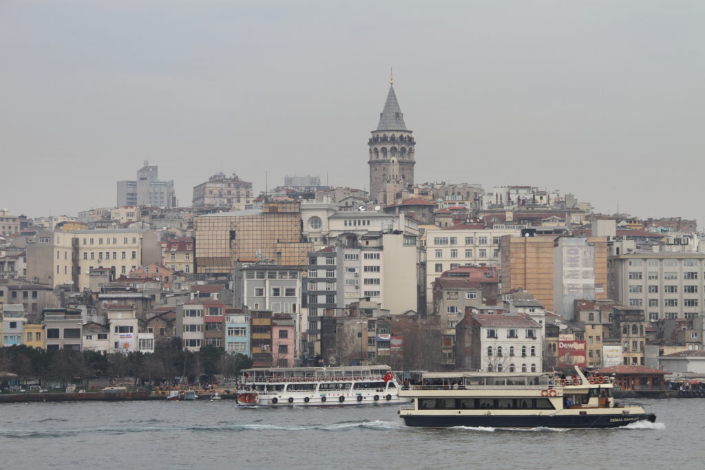 Beyoglu Istanbul met kinderen