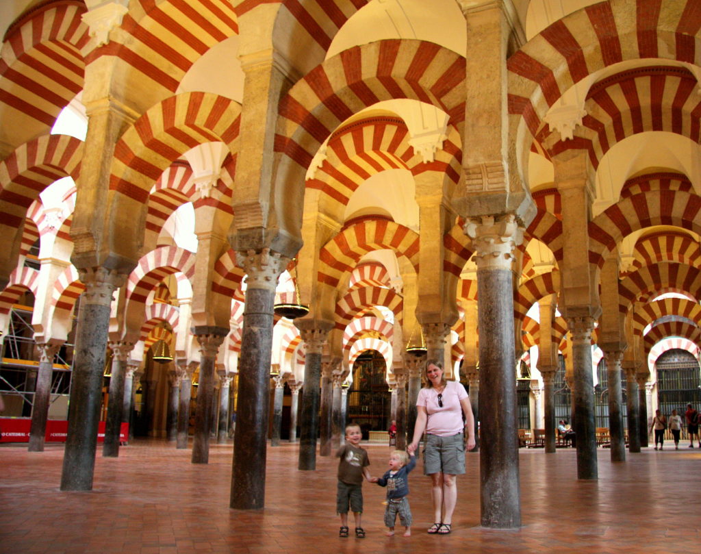 Andalusië reisfoto's met kinderen